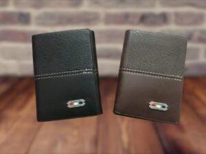 New Mini Three-fold Men Wallet Card Holder Purse Coin Pouch Card Holder Short Vertical PU Leather Wallet Change Money Pouch